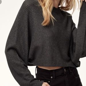 Wilfred Free Lolan Cropped Dolman Sweater